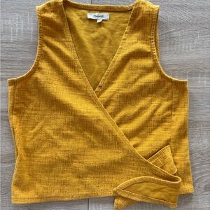 Madewell Golden Wrap Vest